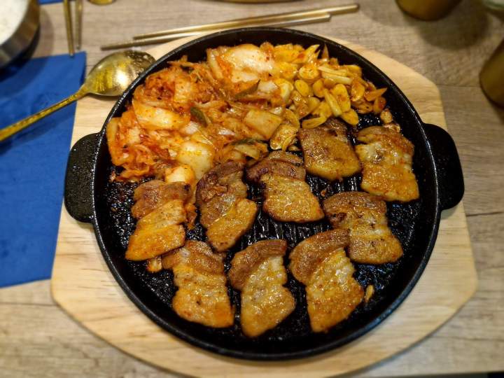 Plat de barbecue coréen Metz